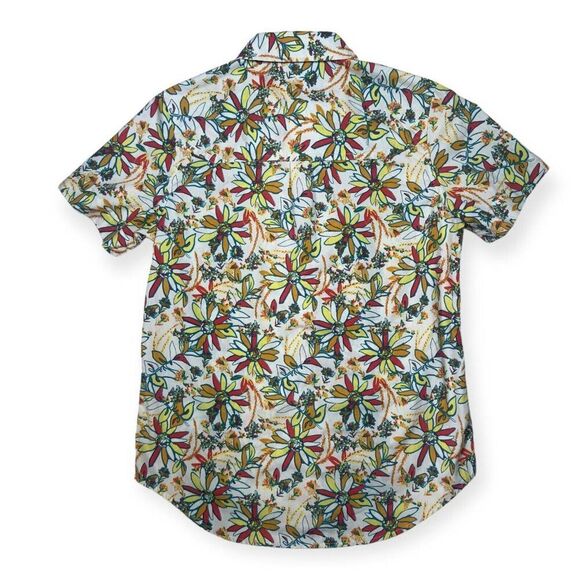Stio Curtis Camp Floral Snap Shirt Women's Small - Picture 2 of 5